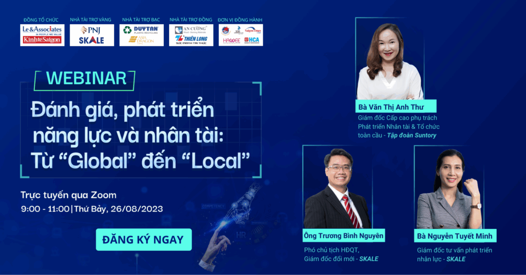 Webinar trực thuộc chuỗi sự kiện Nhân sự số