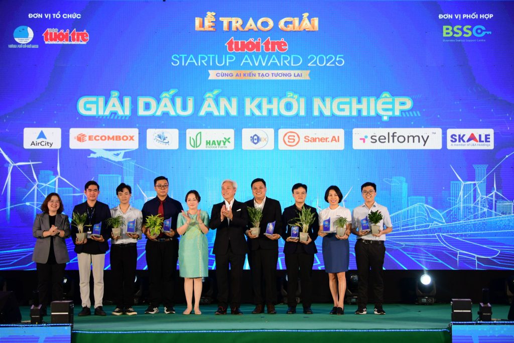 SKALE đạt giải “Dấu Ấn Khởi Nghiệp” tại Tuổi Trẻ Startup Award 2025