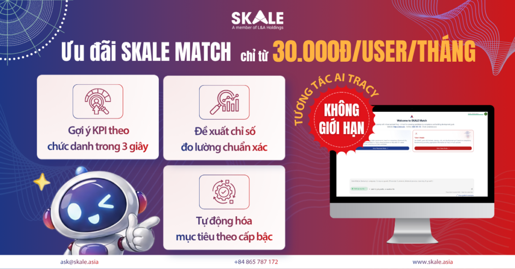 Nhận ưu đãi SKALE Performance và trải nghiệm AI Tracy chỉ với 30k