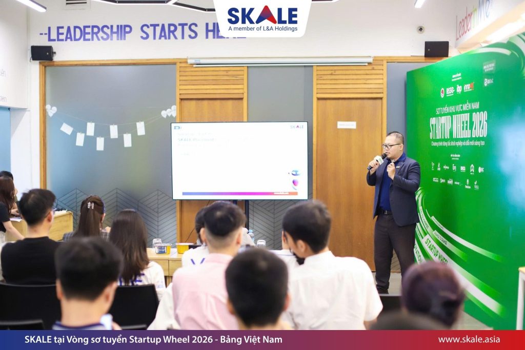 SKALE tại Vòng sơ tuyển Startup Wheel 2026 - Bảng Việt Nam